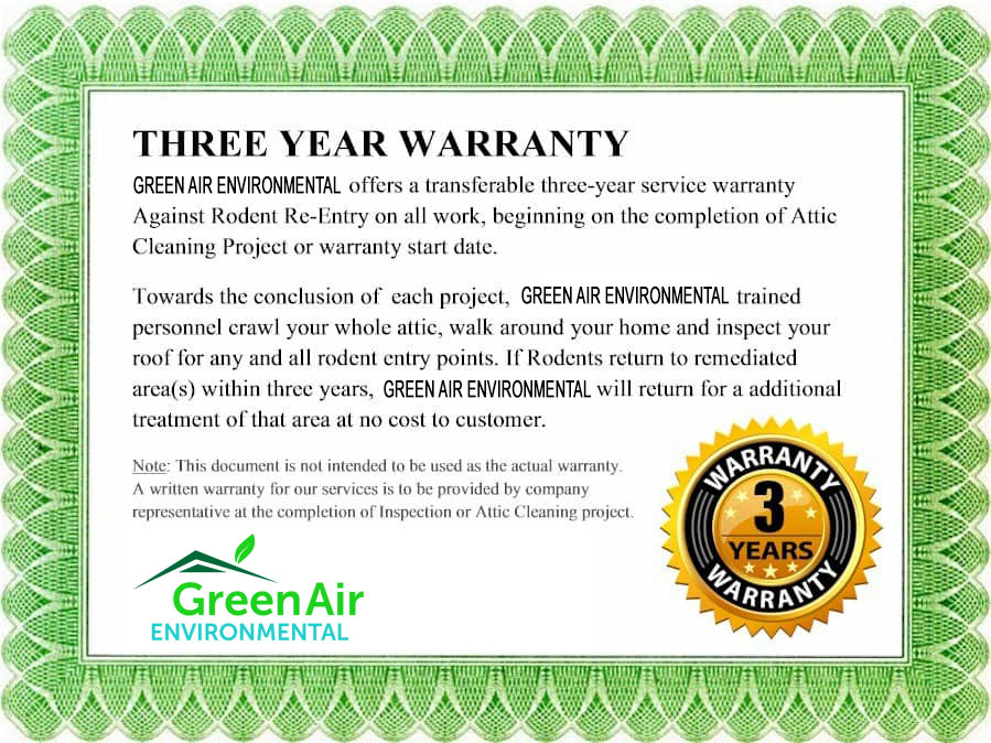 3 year Warranty